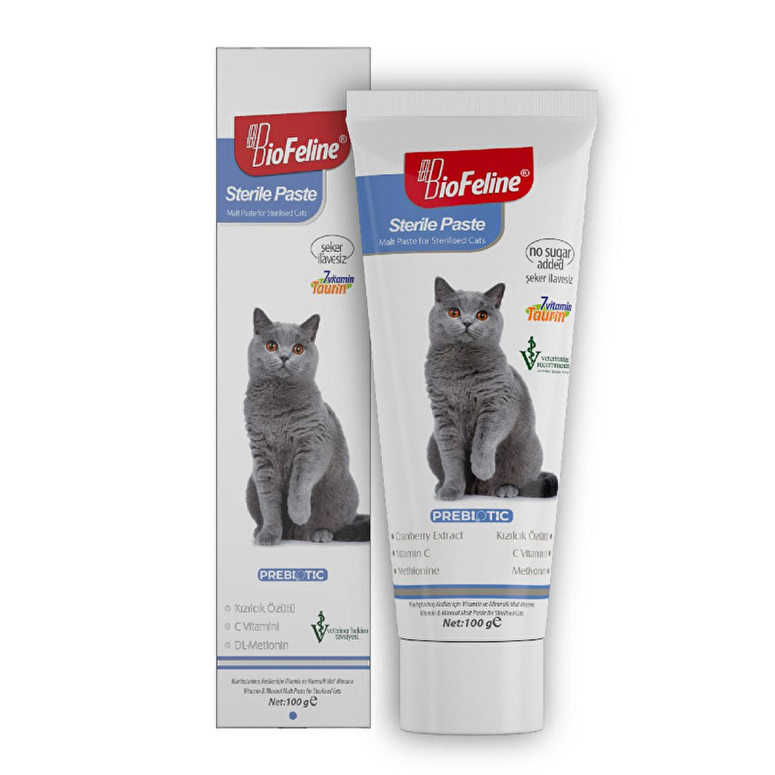 Biofeline Cat Multivitamin Paste for Feline Health &amp; Wellness - 100g