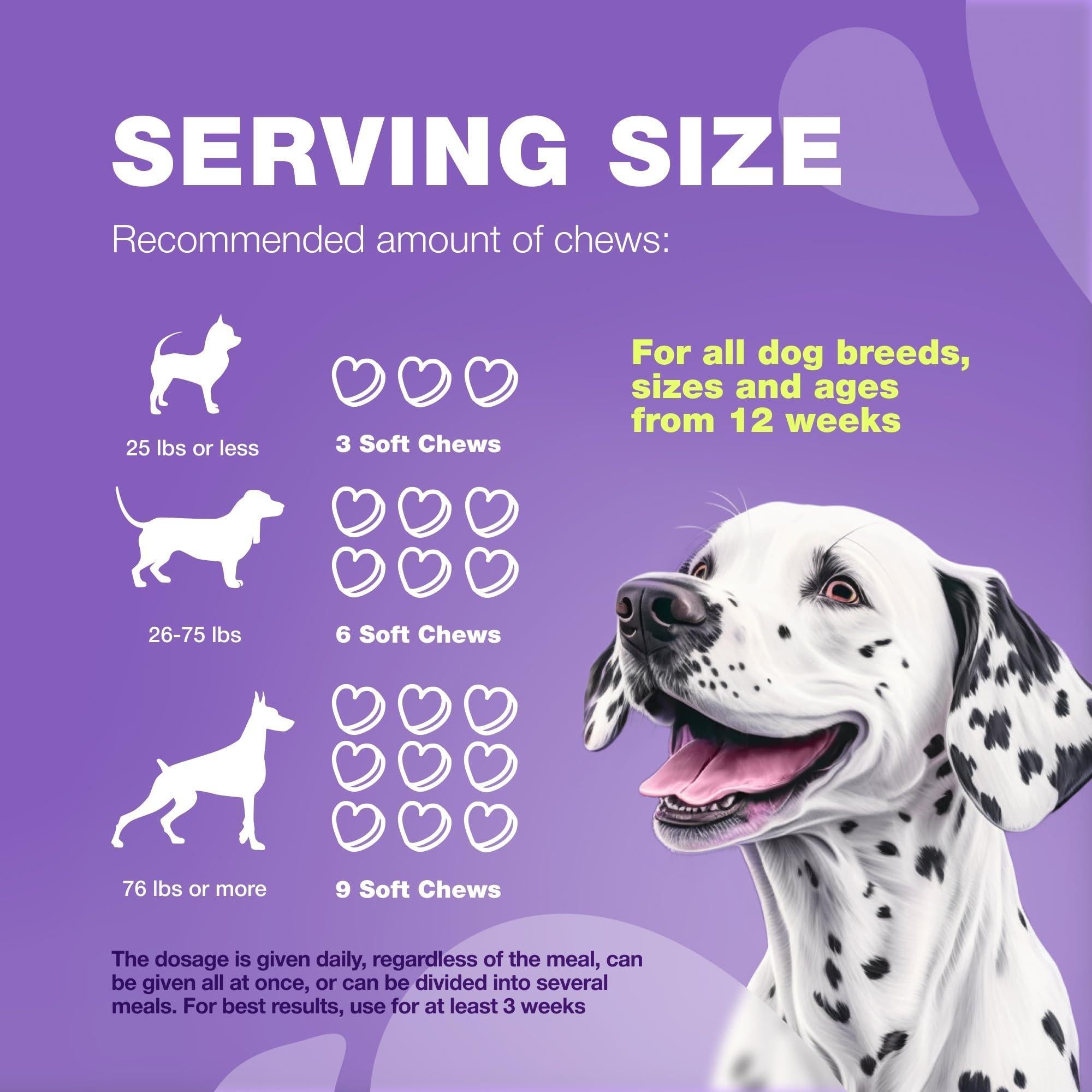 Dog Multivitamin Chews 15-in-1 MSM Hip &amp; Joint Health