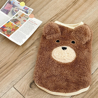 Fleece Lined Winter Dog Coat Warm Pet Apparel