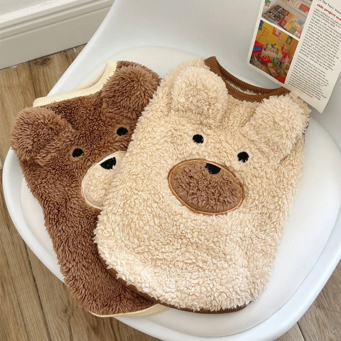 Fleece Lined Winter Dog Coat Warm Pet Apparel