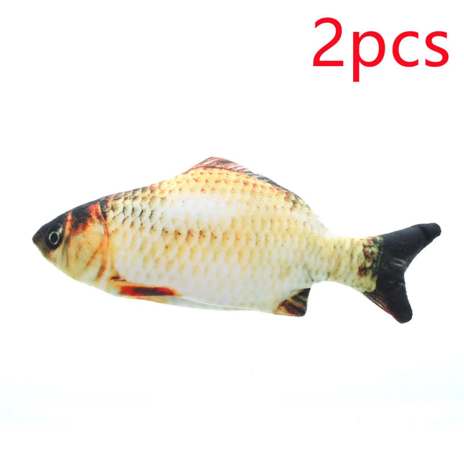 Flopping Fish Cat Toy Realistic Plush with Catnip 30cm