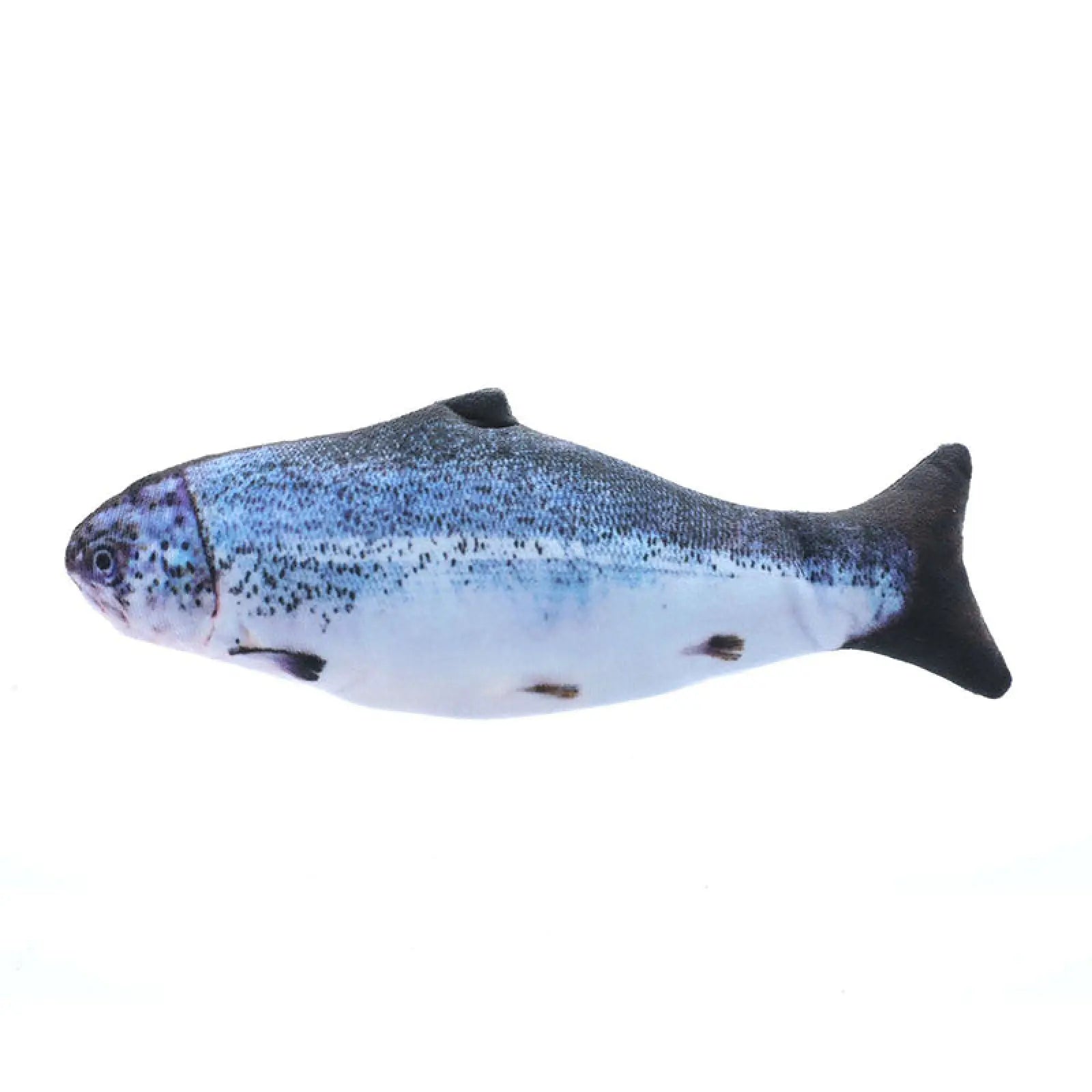 Flopping Fish Cat Toy Realistic Plush with Catnip 30cm