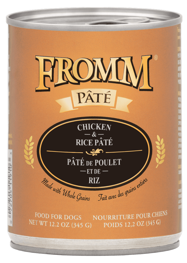 Fromm All Life Stages Chicken &amp; Rice Pate Wet Dog Can (12.2oz)