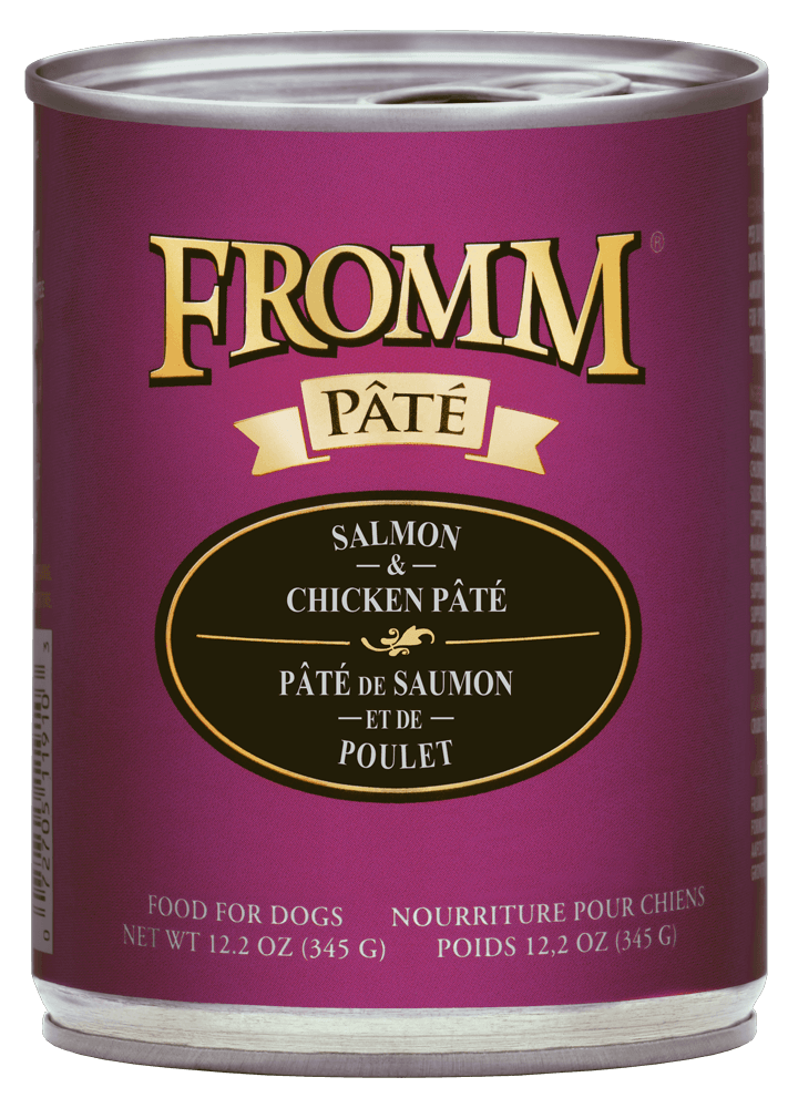 Fromm All Life Stages Salmon &amp; Chicken Pate Wet Dog Can (12.2oz)