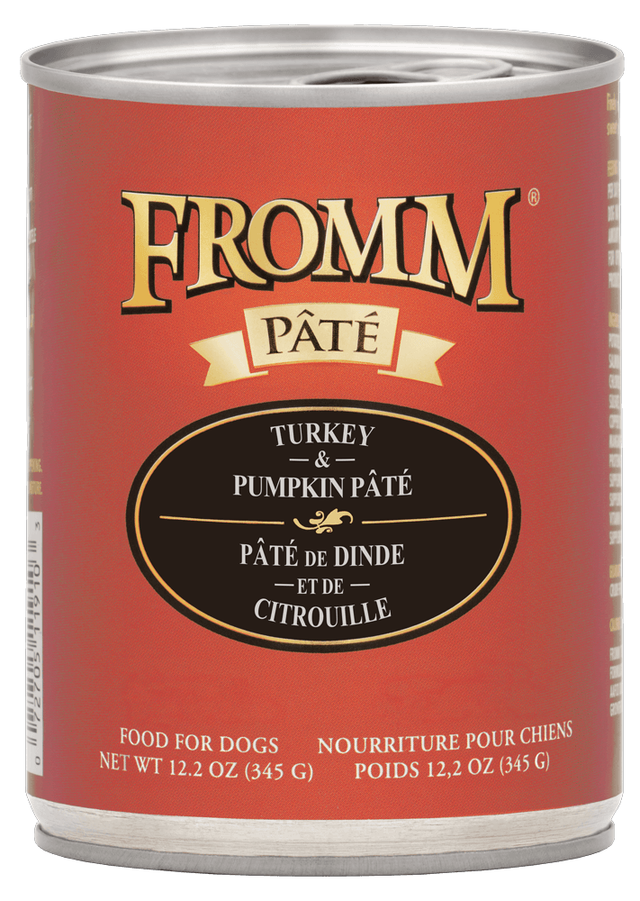 Fromm All Life Stages Grain-Free Turkey &amp; Pumpkin Pate Wet Dog Can (12.2oz)