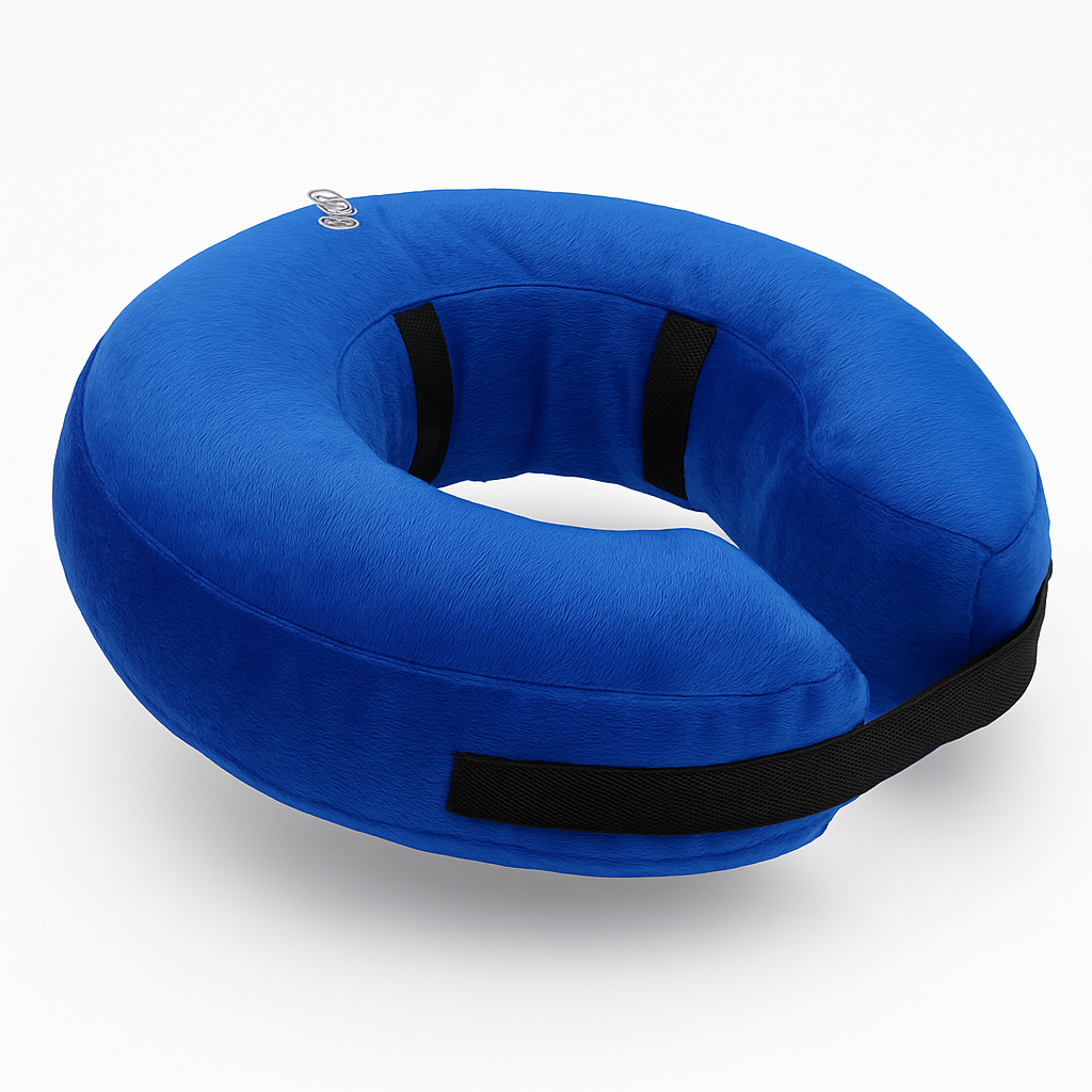 Inflatable Pet Collar for Wounds, Adjustable Comfort