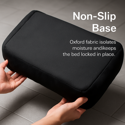 Dog Bed with Soft Fleece Cushion - Cozy &amp; Secure Rest