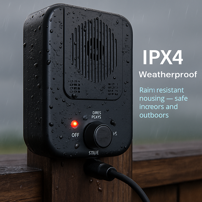 Ultrasonic Anti-barking Device for Indoor/Outdoor Dog Bark Control