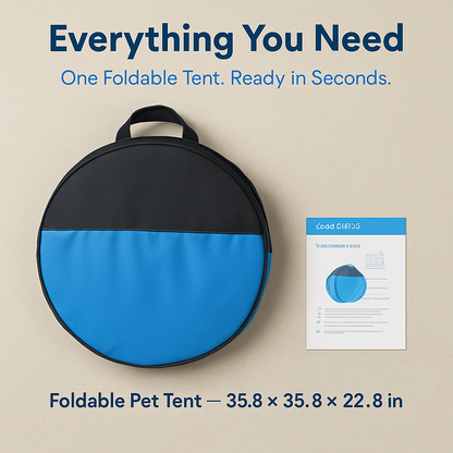 Foldable Portable Pet Tent Exercise Pen for Indoor Outdoor