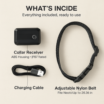 Dog Training Collar Receiver - Safe, Gentle Training Aid