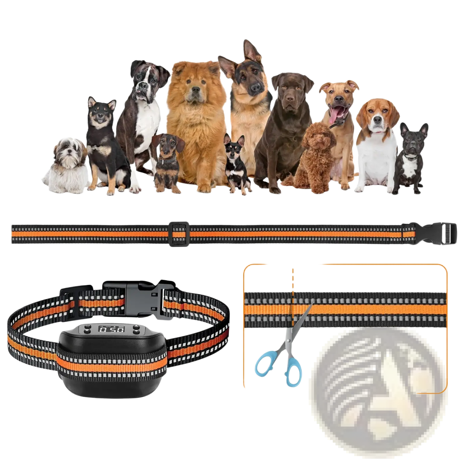 Gps Wireless Dog Fence and Tracker with Waterproof Collar