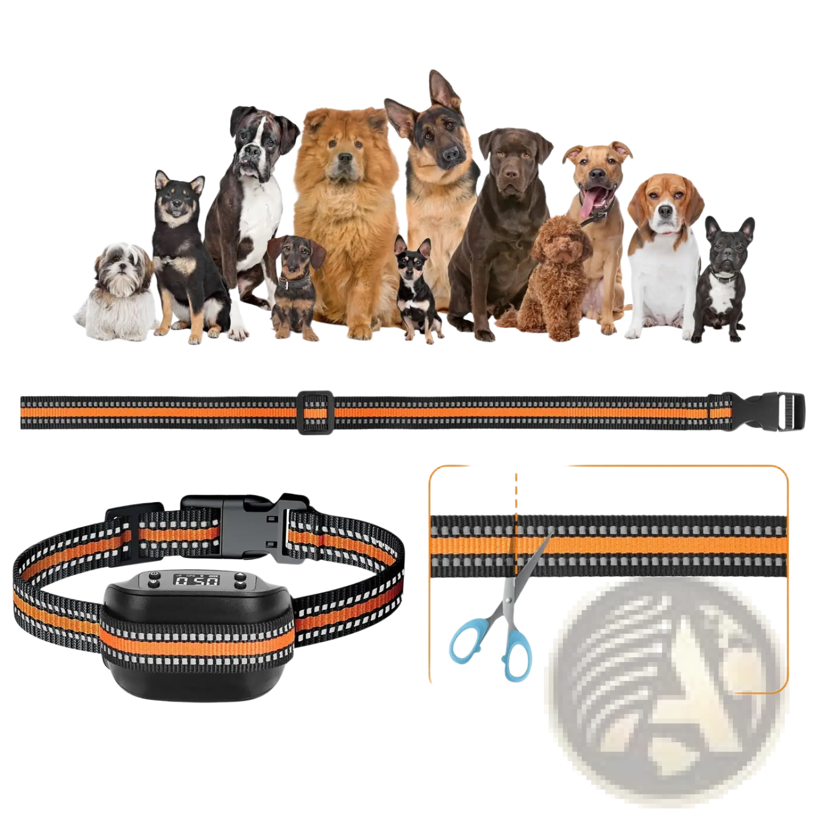 Gps Wireless Dog Fence and Tracker with Waterproof Collar