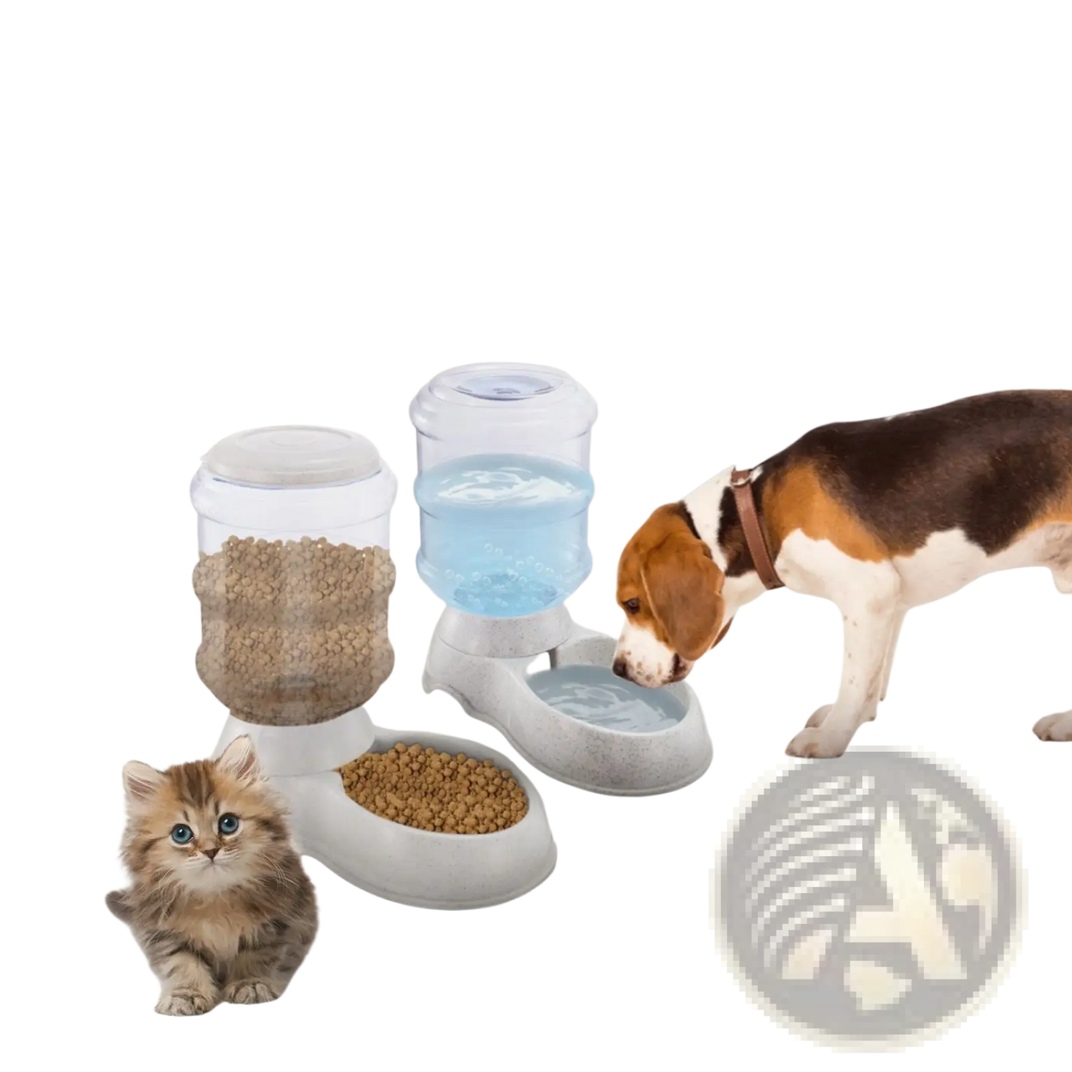Gravity Pet Water Dispenser 3.5l Automatic Waterer