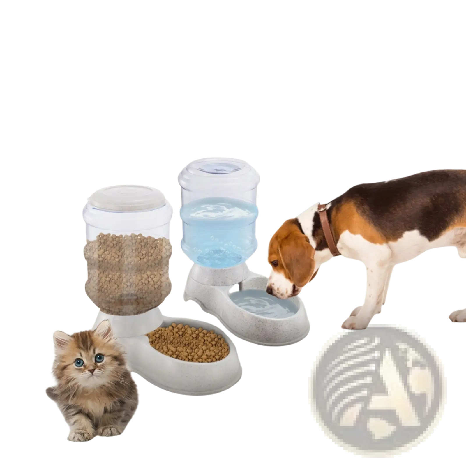 Gravity Pet Water Dispenser 3.5l Automatic Waterer