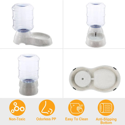Gravity Pet Water Dispenser 3.5l Automatic Waterer