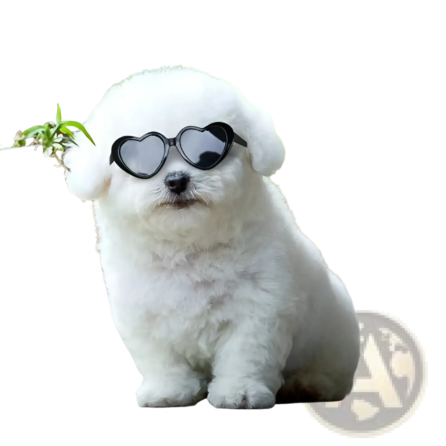 Heart Shaped Fashion Sunglasses for Pets and Dolls