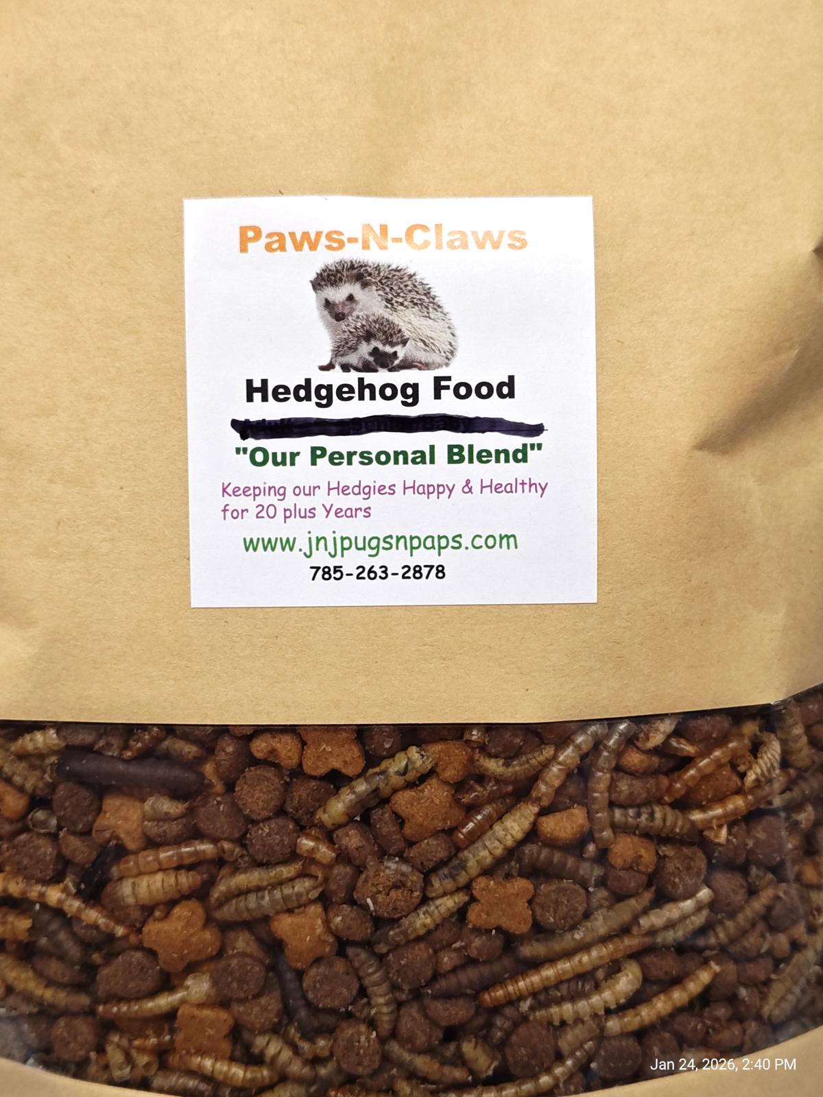 Hedgehog Food Complete Diet for your Hedgehog (