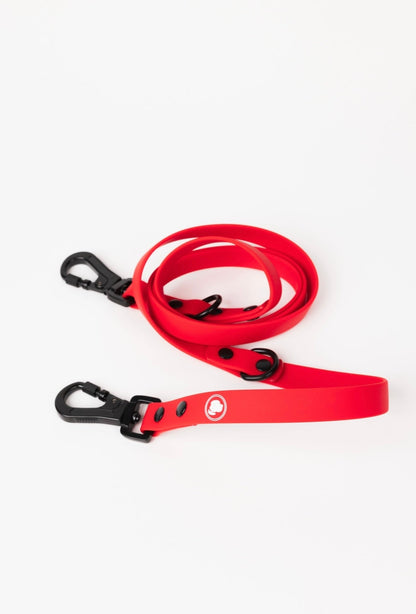 The Modern Dog Company - Ruby Red Adjustable Leash