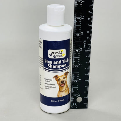 ROYAL PET Flea &amp; Tick Shampoo 12-PACK for Dogs USA 8 fl oz (New)