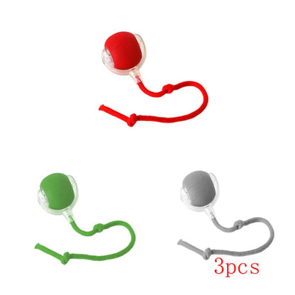 Interactive Cat Ball Motion Activated Silicone Toy