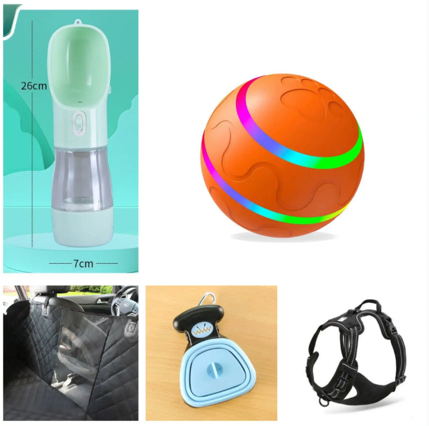 Interactive Cat Ball Toy Automatic Usb Rotating Ball