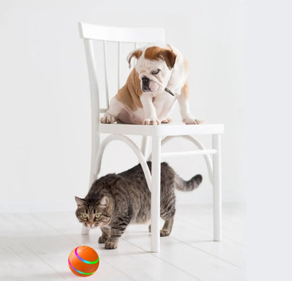 Interactive Cat Ball Toy Automatic Usb Rotating Ball