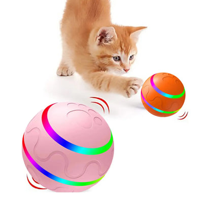 Interactive Cat Ball Toy Automatic Usb Rotating Ball