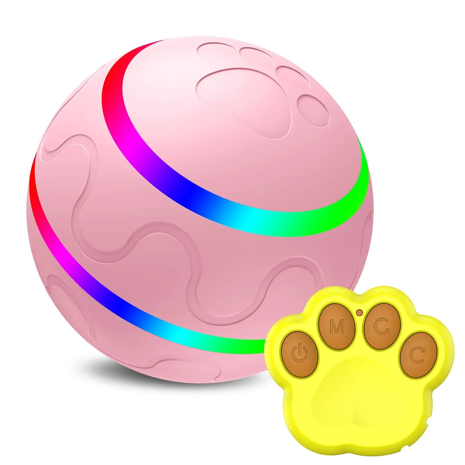 Interactive Cat Ball Toy Automatic Usb Rotating Ball