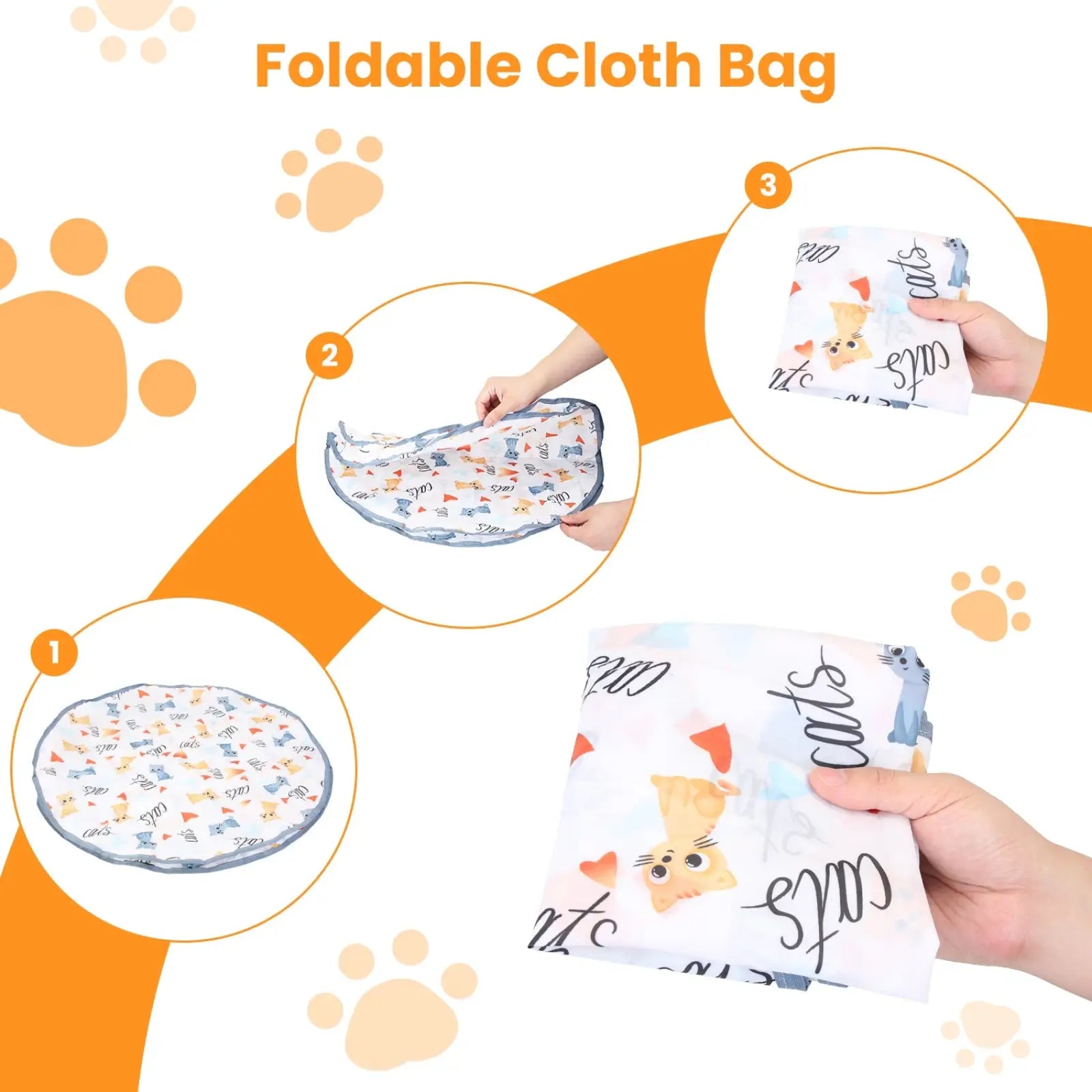 Interactive Cat Toy Ball with Hide and Seek Pouch