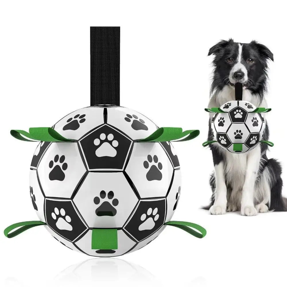 Interactive Halloween Dog Soccer Ball with Grab Tabs