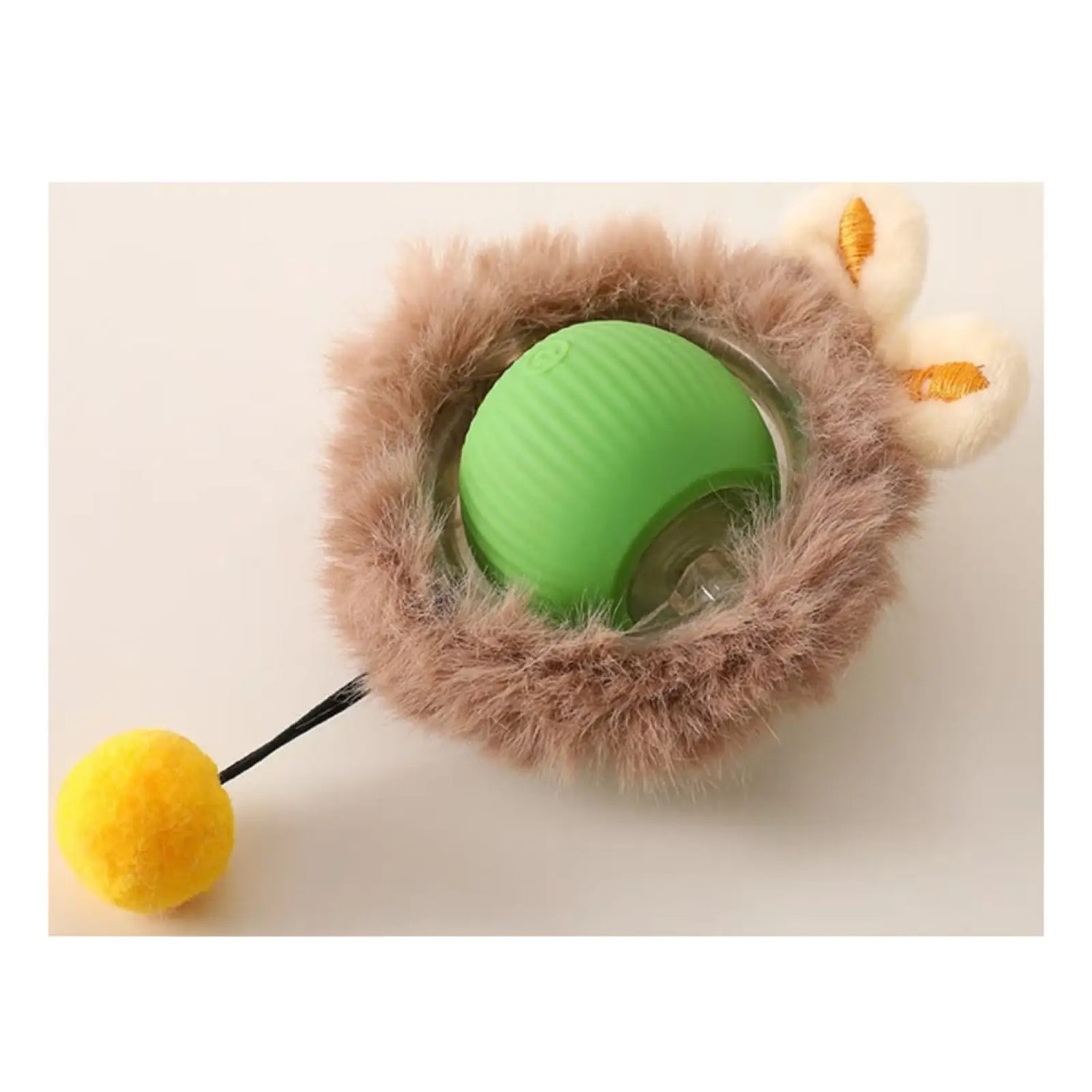 Interactive Rolling Cat Ball Silicone Motion Toy