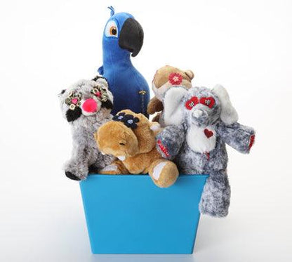 Into the Wild Dog &amp; Puppy Gift Basket: 3 Sizes / Choice of Squeak or Non-Squeak