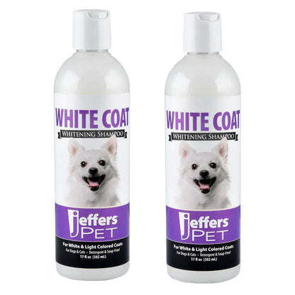 Jeffers Pet White Coat Whitening Dog &amp; Cat Shampoo