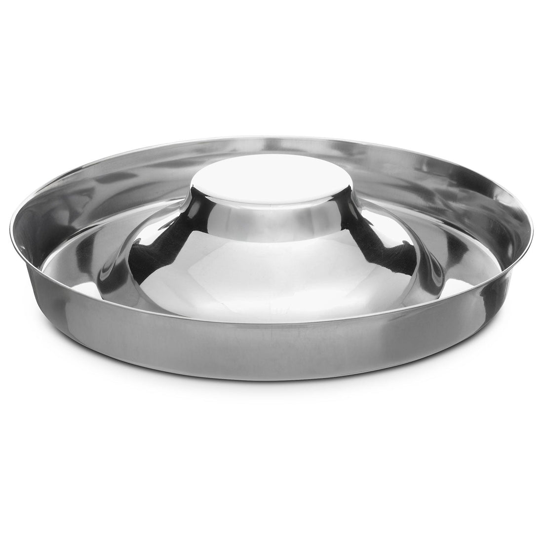 Jeffers Stainless Steel Flying Saucer Puppy Food &amp; Water Bowl