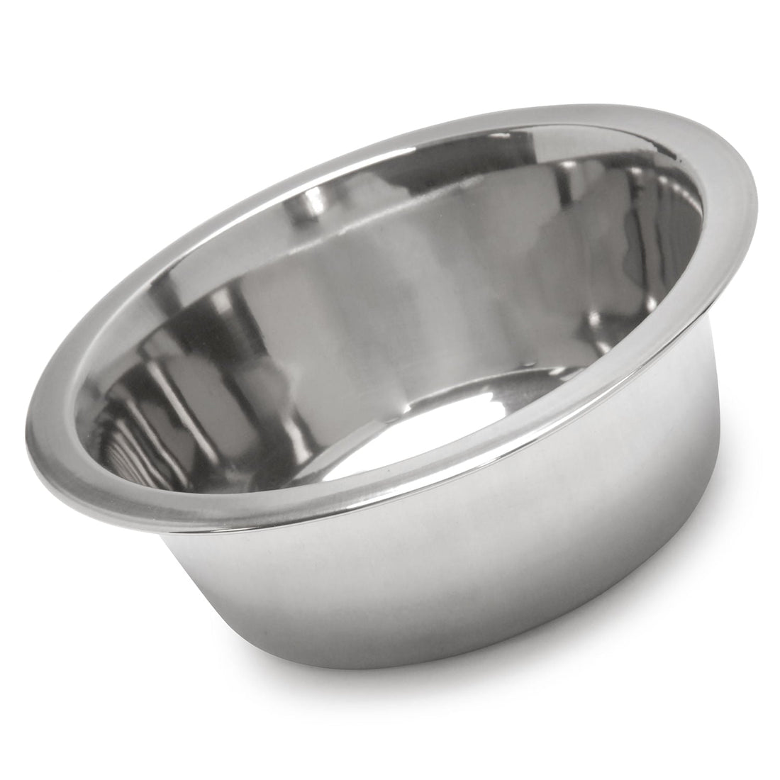 Jeffers Standard-Weight Stainless Steel Food &amp; Water Pet Bowls