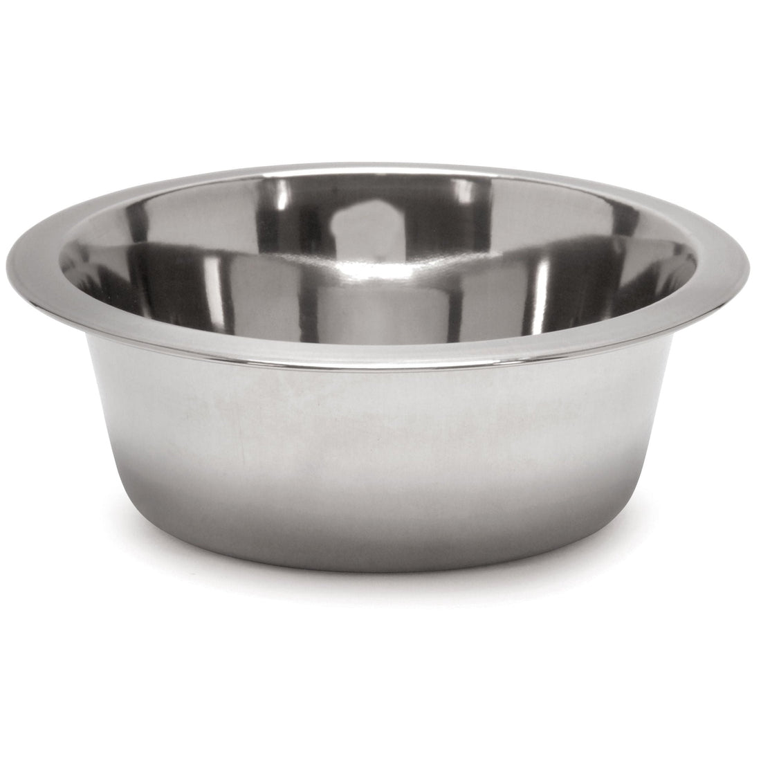 Jeffers Standard-Weight Stainless Steel Food &amp; Water Pet Bowls