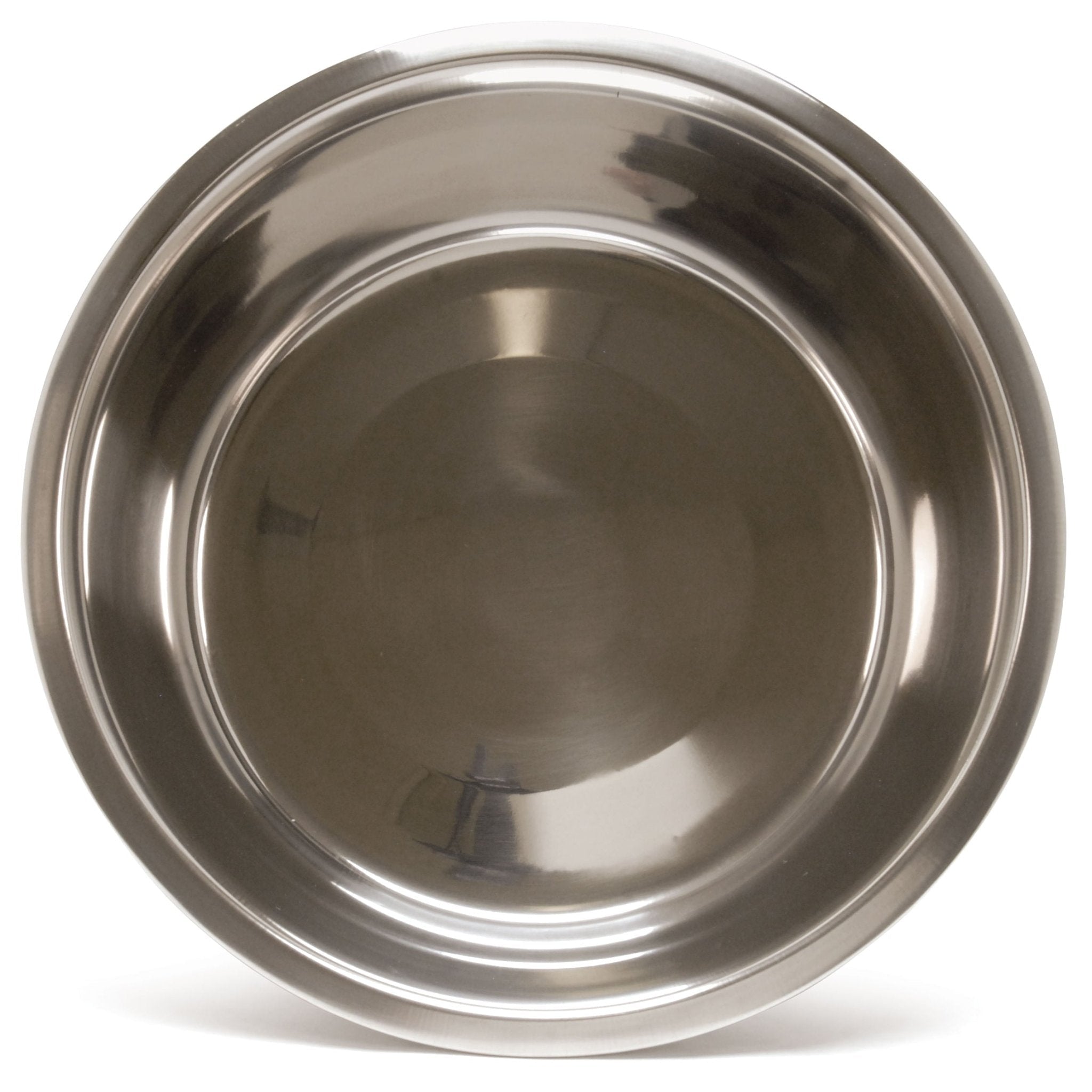 Jeffers Standard-Weight Stainless Steel Food &amp; Water Pet Bowls