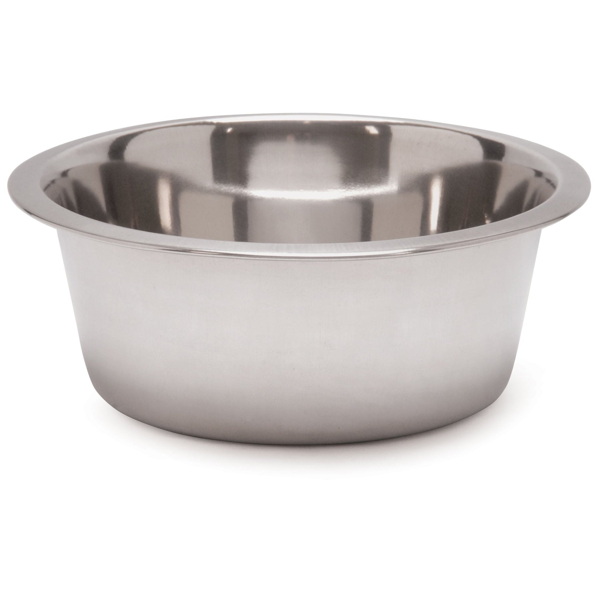 Jeffers Standard-Weight Stainless Steel Food &amp; Water Pet Bowls