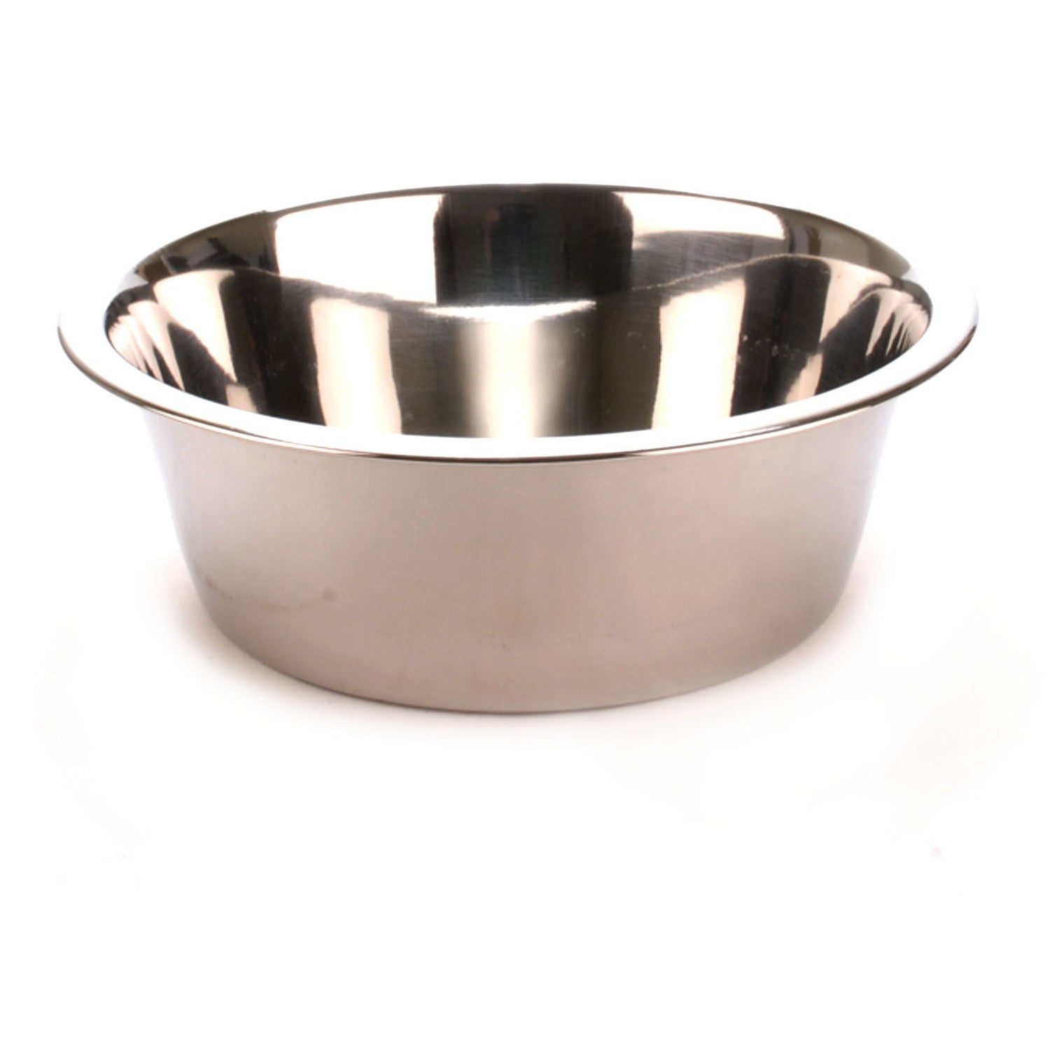 Jeffers Standard-Weight Stainless Steel Food &amp; Water Pet Bowls