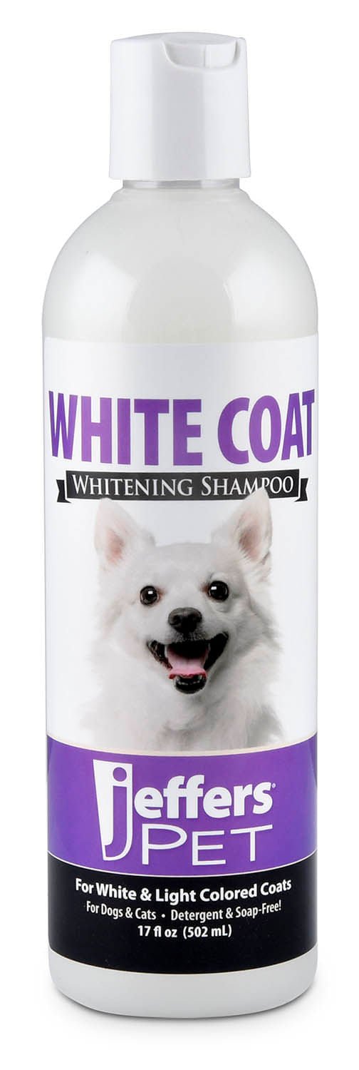 Jeffers Pet White Coat Whitening Dog &amp; Cat Shampoo