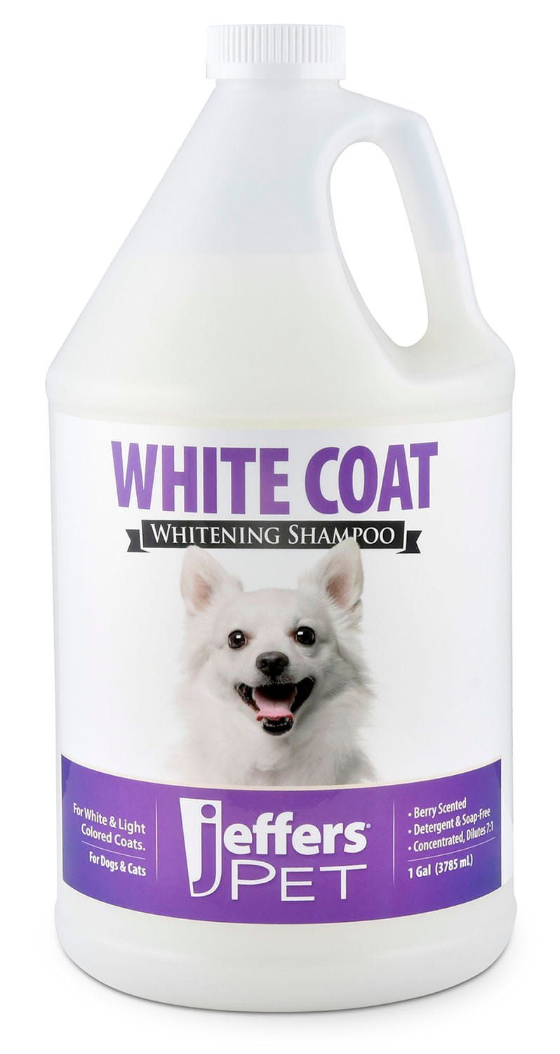 Jeffers Pet White Coat Whitening Dog &amp; Cat Shampoo