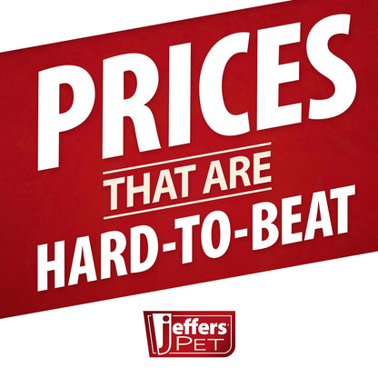 Jeffers Standard-Weight Stainless Steel Food &amp; Water Pet Bowls