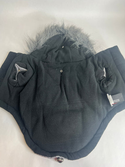 JUST $5! Bailey &amp; Bella Grey Parka with Faux Fur Trim: Small