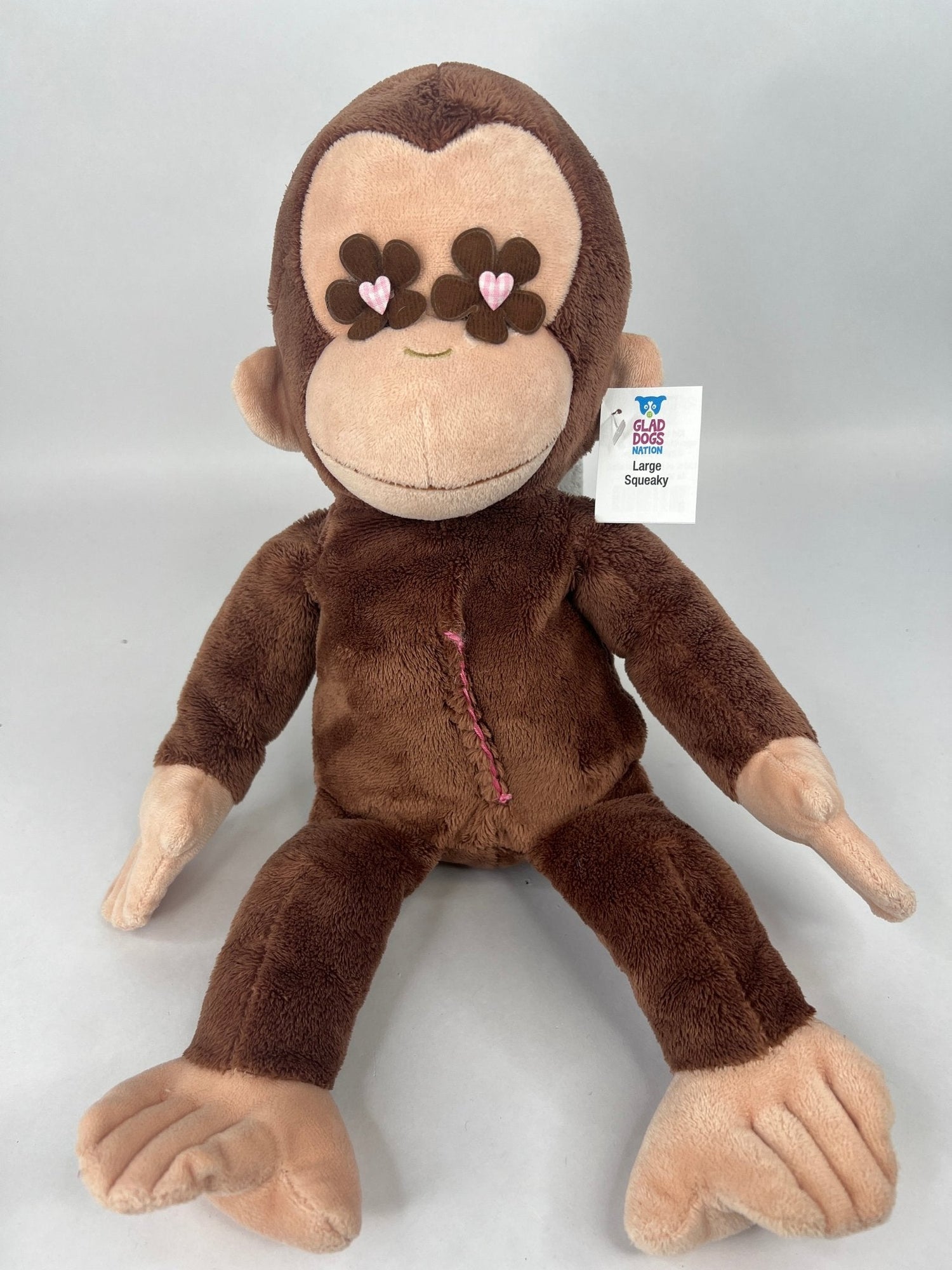 Large Cartoon Character Squeak &amp; NO Squeak Dog Toys: 11"-14"