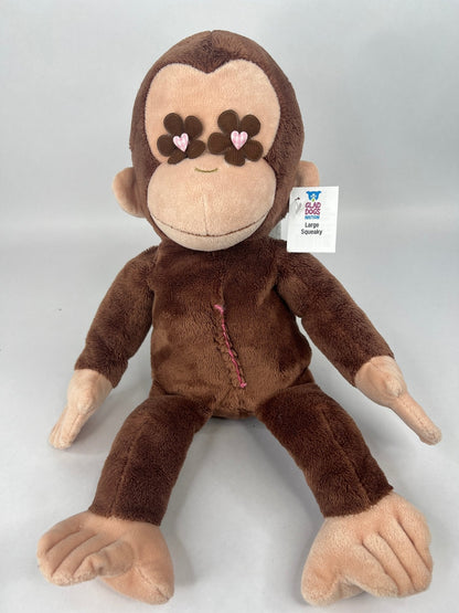 Large Cartoon Character Squeak &amp; NO Squeak Dog Toys: 11"-14"