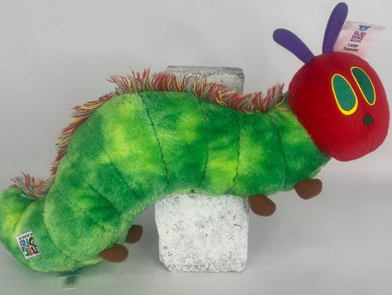 Large Cartoon Character Squeak &amp; NO Squeak Dog Toys: 11"-14"