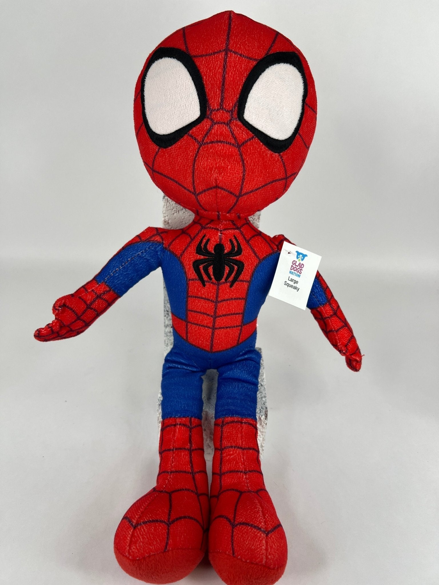 Large Cartoon Character Squeak &amp; NO Squeak Dog Toys: 11"-14"