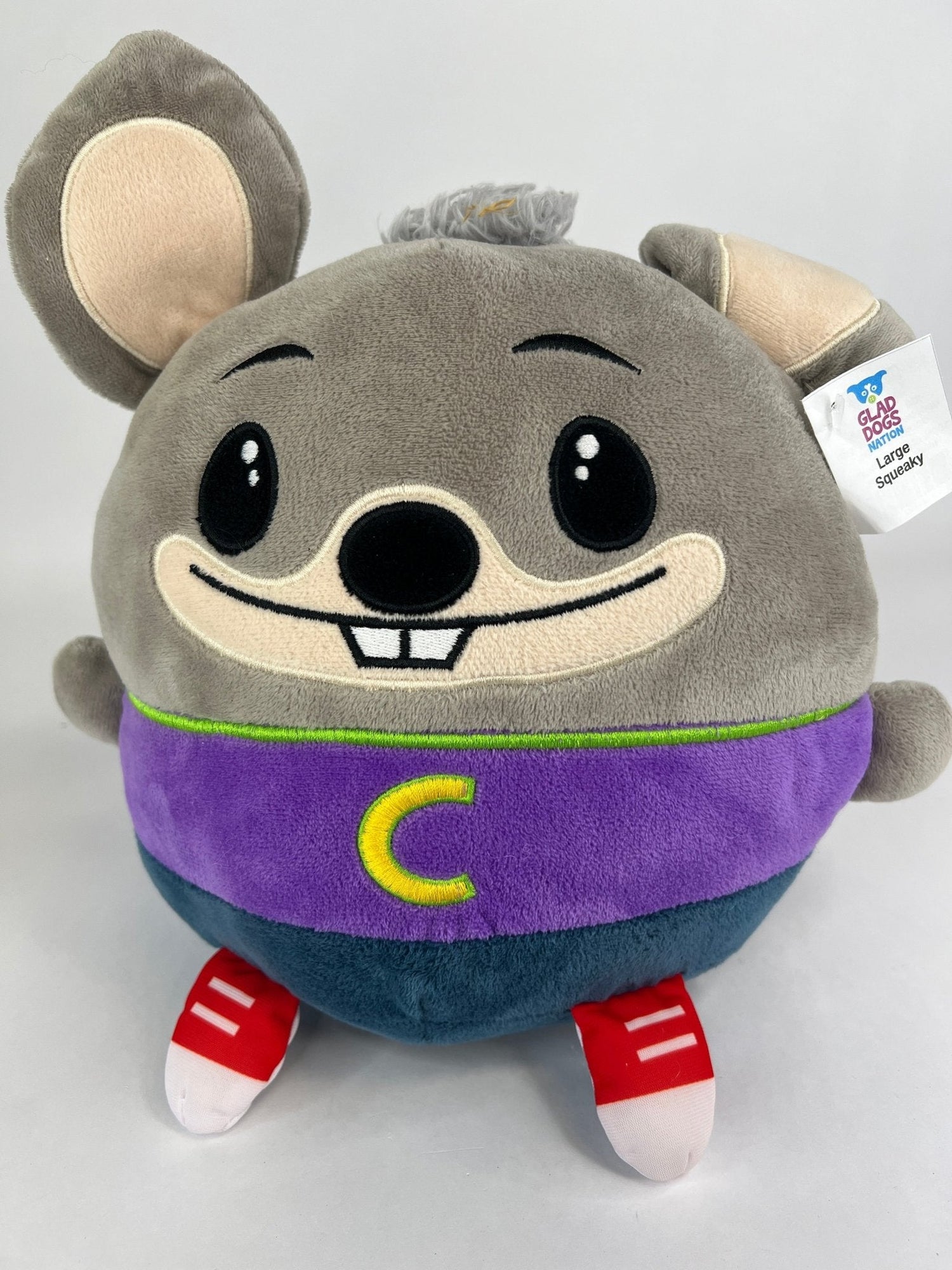 Large Cartoon Character Squeak &amp; NO Squeak Dog Toys: 11"-14"