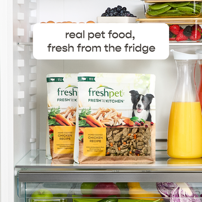 Freshpet Fresh Dog Food, Chunky Beef &amp; Carrot Recipe Roll