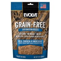 EVOLVE Grain Free Oven Baked Chicken Dog Biscuits️